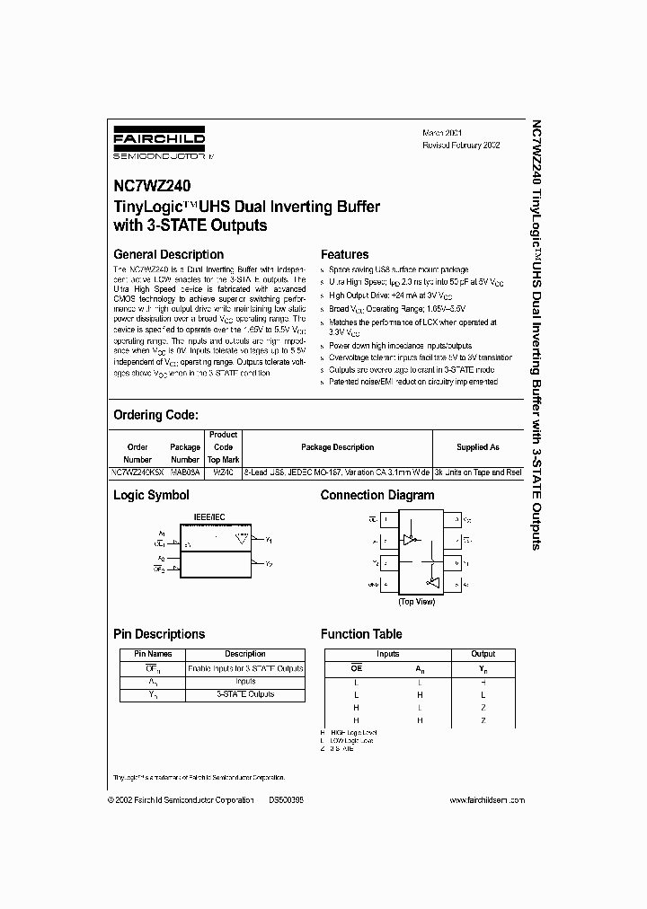 NC7WZ240_342578.PDF Datasheet