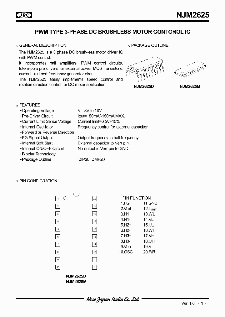 NJM2625_314820.PDF Datasheet