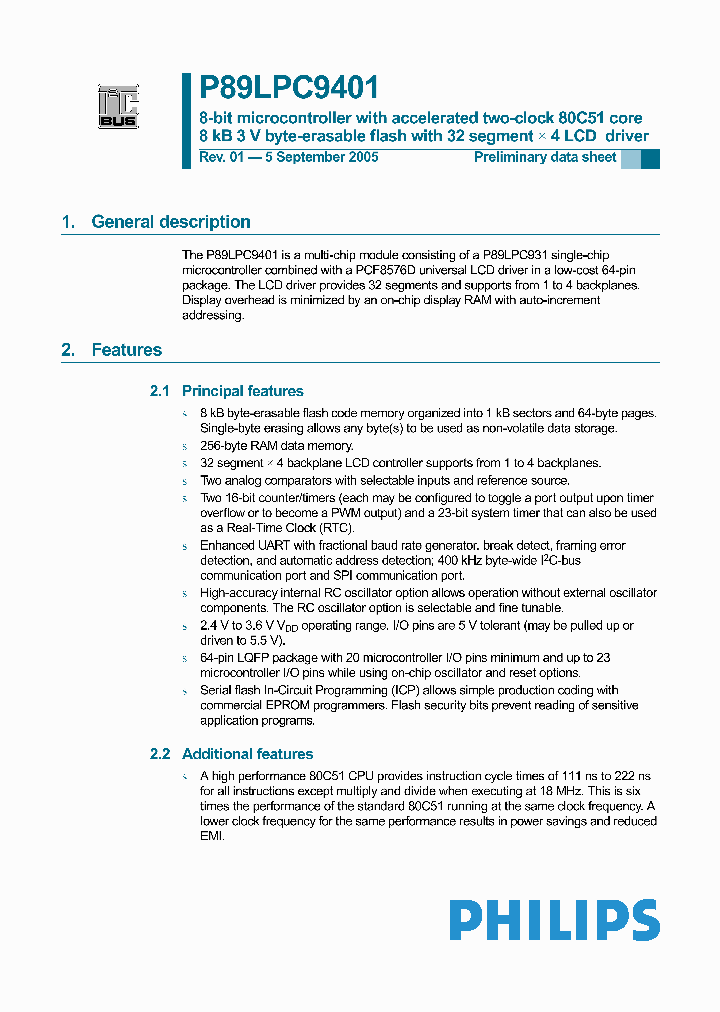 P89LPC9401_314134.PDF Datasheet