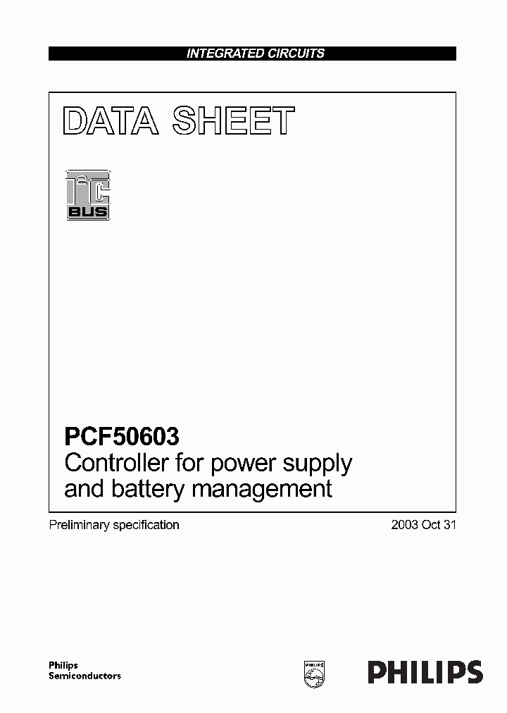 PCF50603_335586.PDF Datasheet