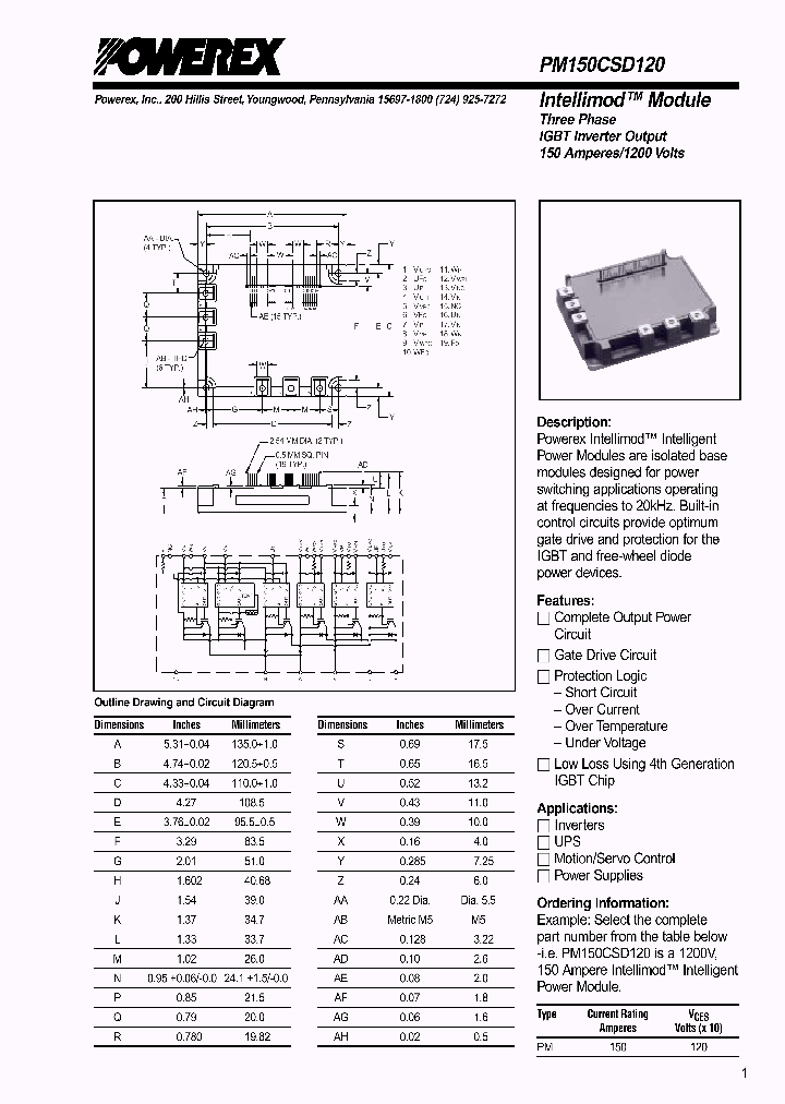 PM150CSD12_327439.PDF Datasheet