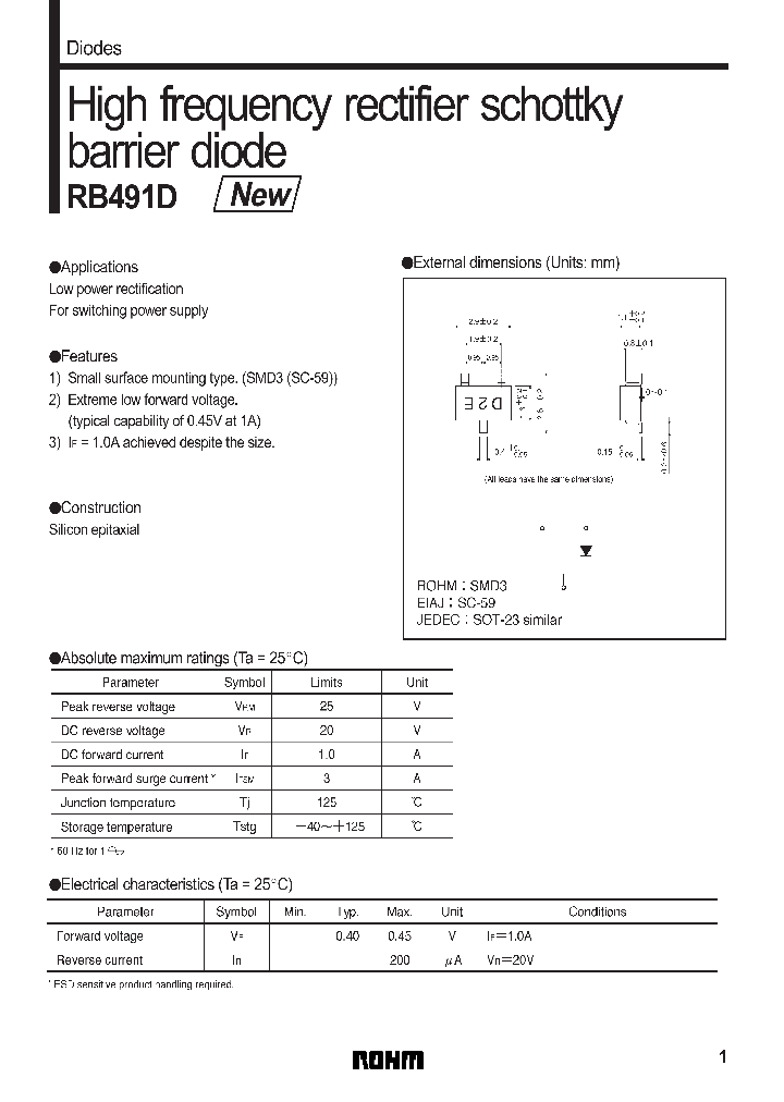 RB491D_202062.PDF Datasheet