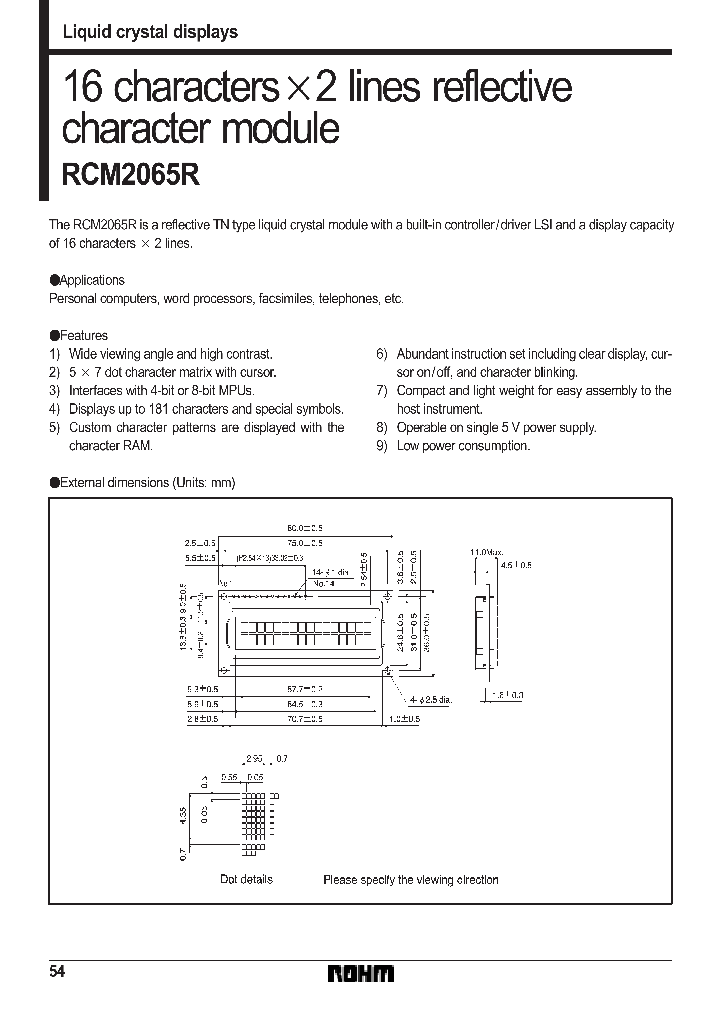 RCM2065R_332558.PDF Datasheet