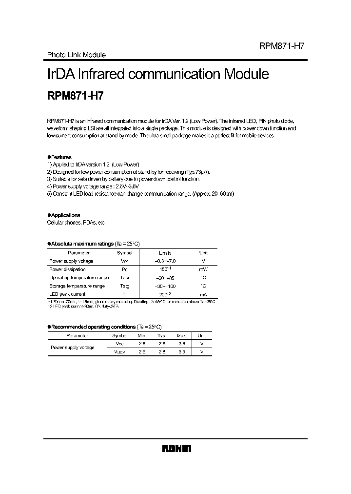 RPM871-H7_197381.PDF Datasheet