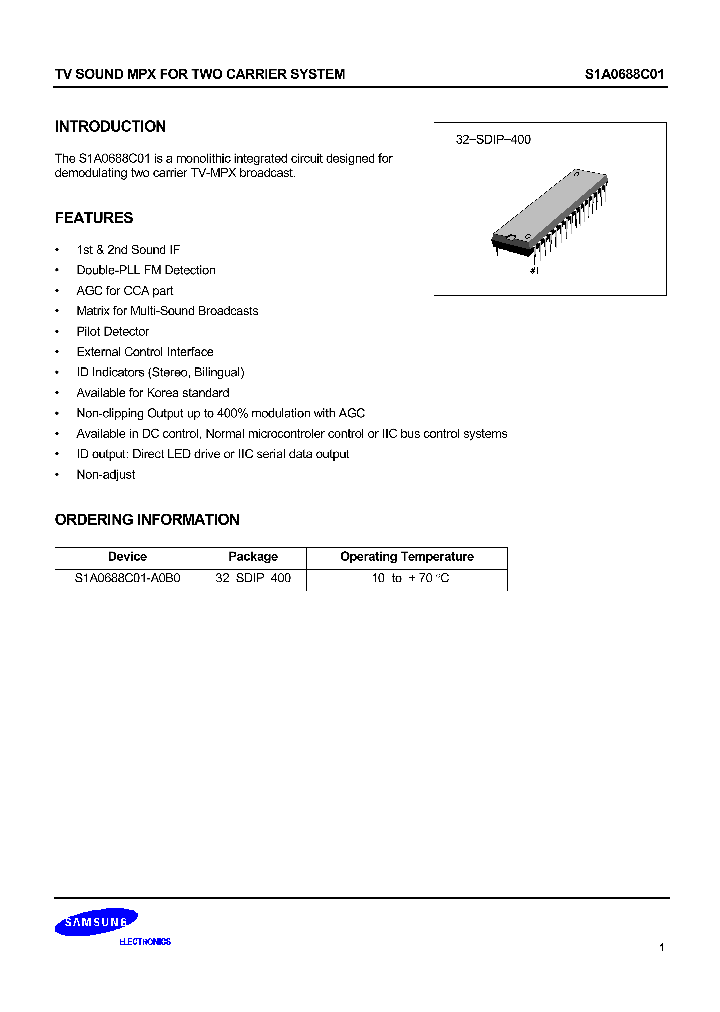 S1A0688C01_345629.PDF Datasheet