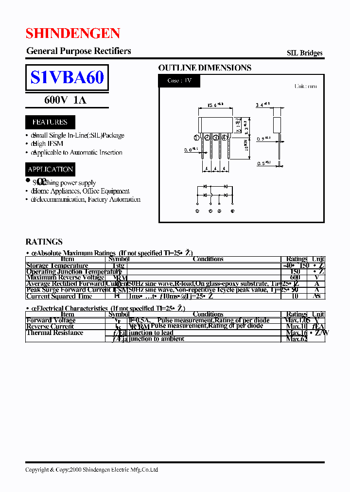 S1VBA60_356052.PDF Datasheet