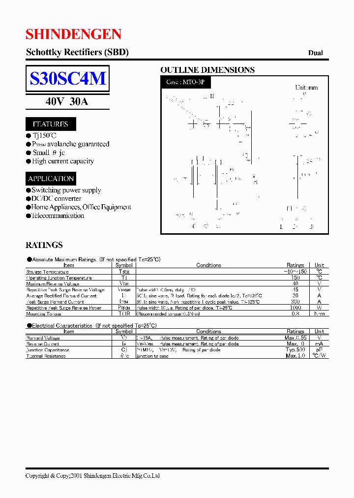 S30SC4M_198571.PDF Datasheet Download --- IC-ON-LINE