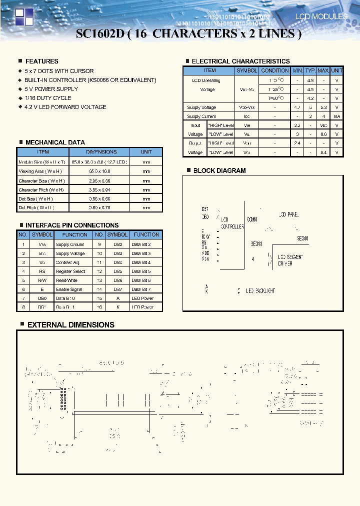 SC1602_312509.PDF Datasheet