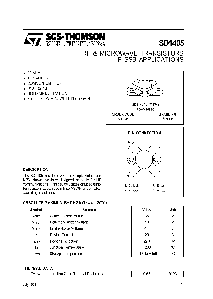 SD1405_332325.PDF Datasheet
