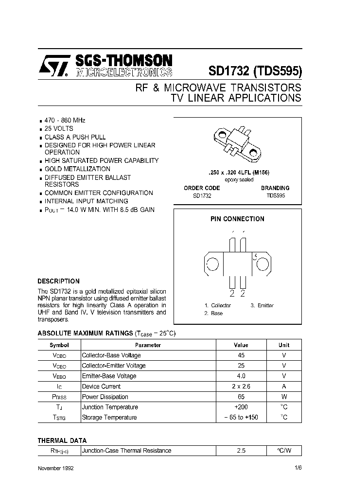 SD1732_367490.PDF Datasheet