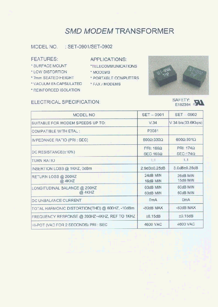 SET-0902_351849.PDF Datasheet Download --- IC-ON-LINE