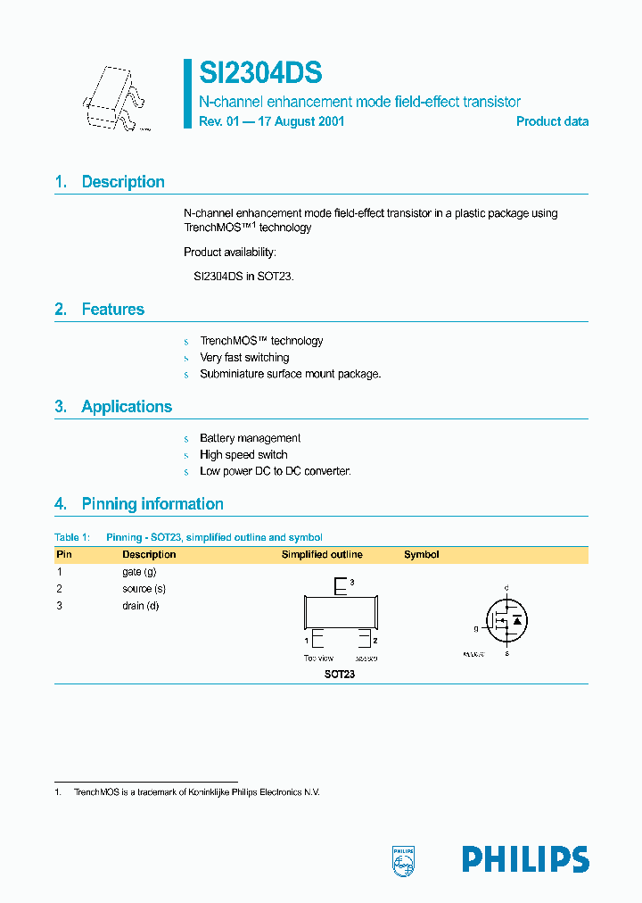 SI2304DS_244563.PDF Datasheet