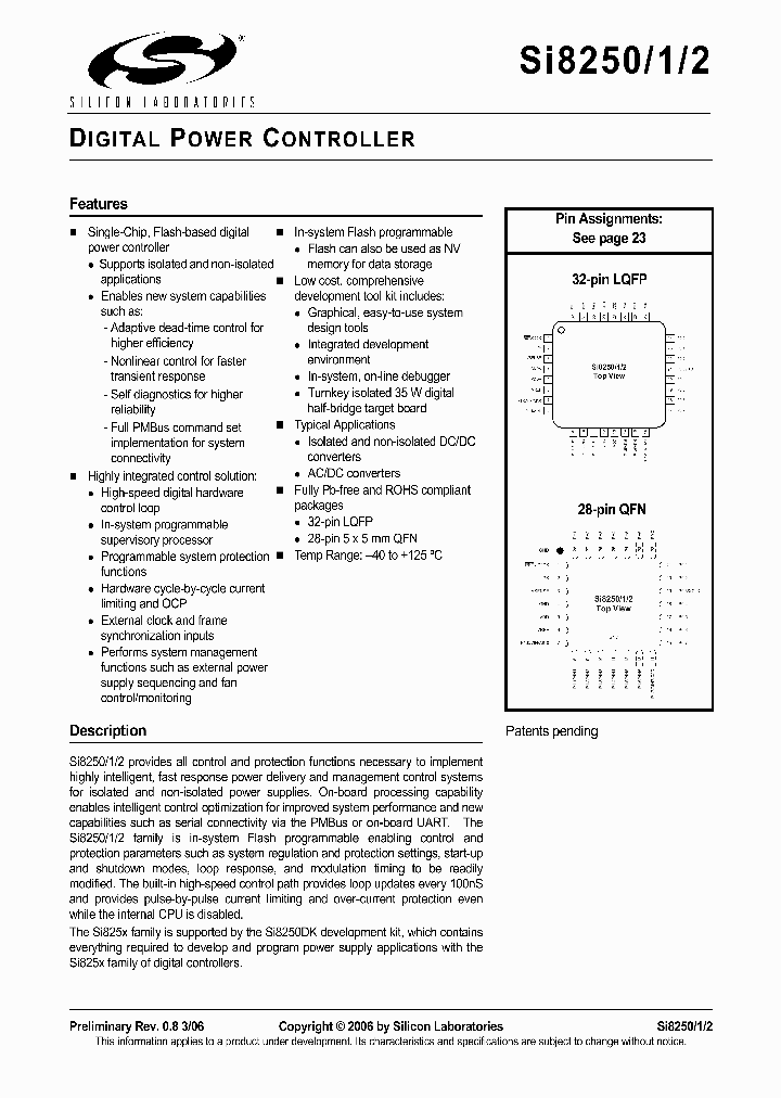 SI8250_311132.PDF Datasheet