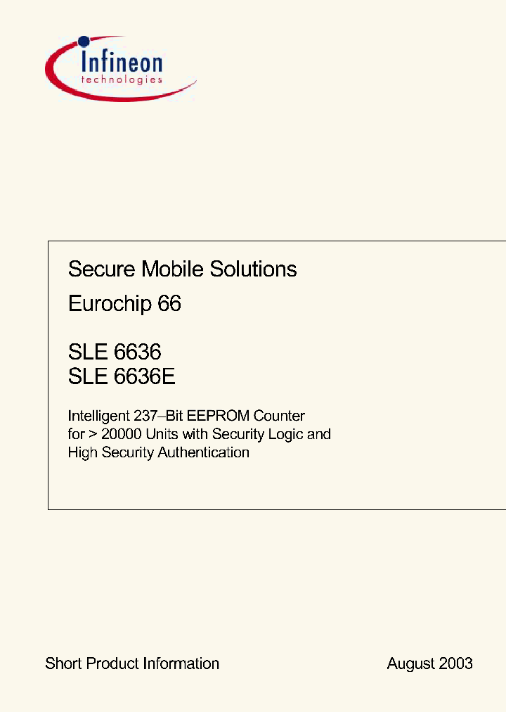 SLE6636_367109.PDF Datasheet