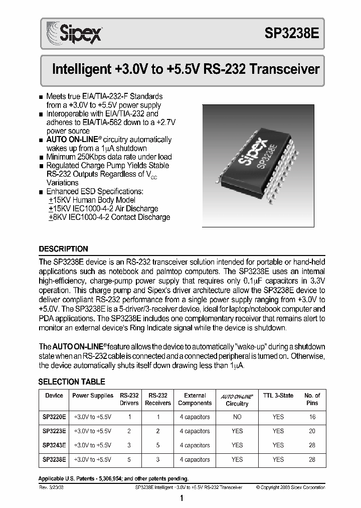 SP3238_339218.PDF Datasheet