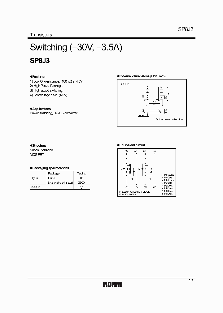 SP8J3_317414.PDF Datasheet