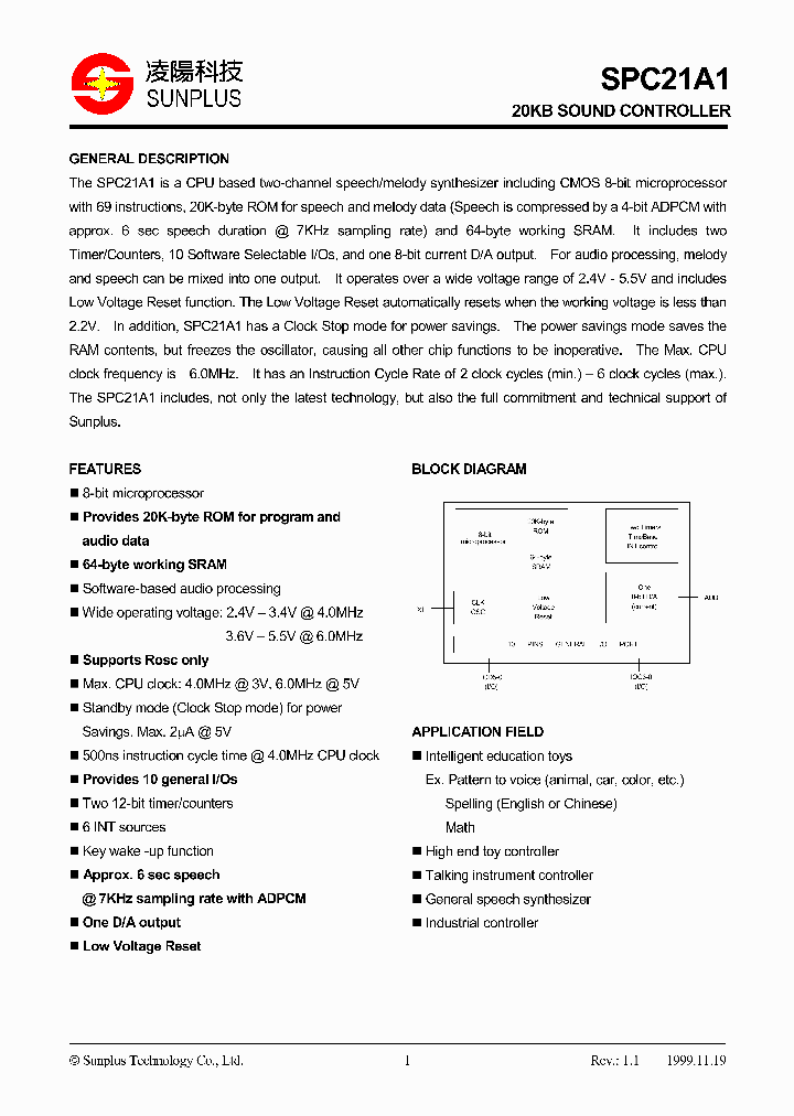 SPC21A1_203009.PDF Datasheet