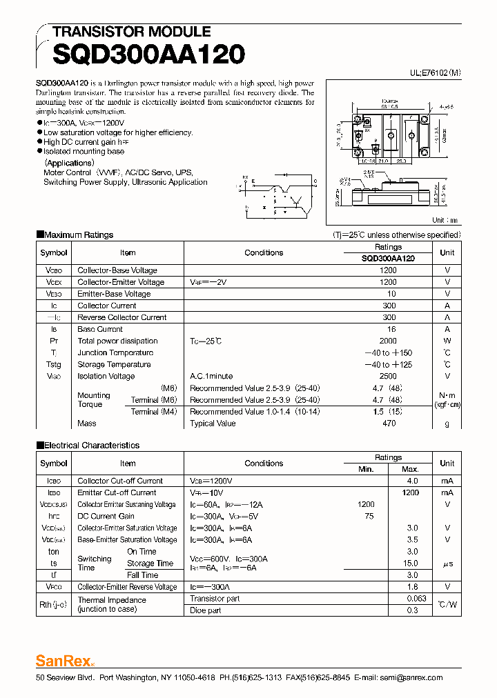 SQD300AA120_366246.PDF Datasheet