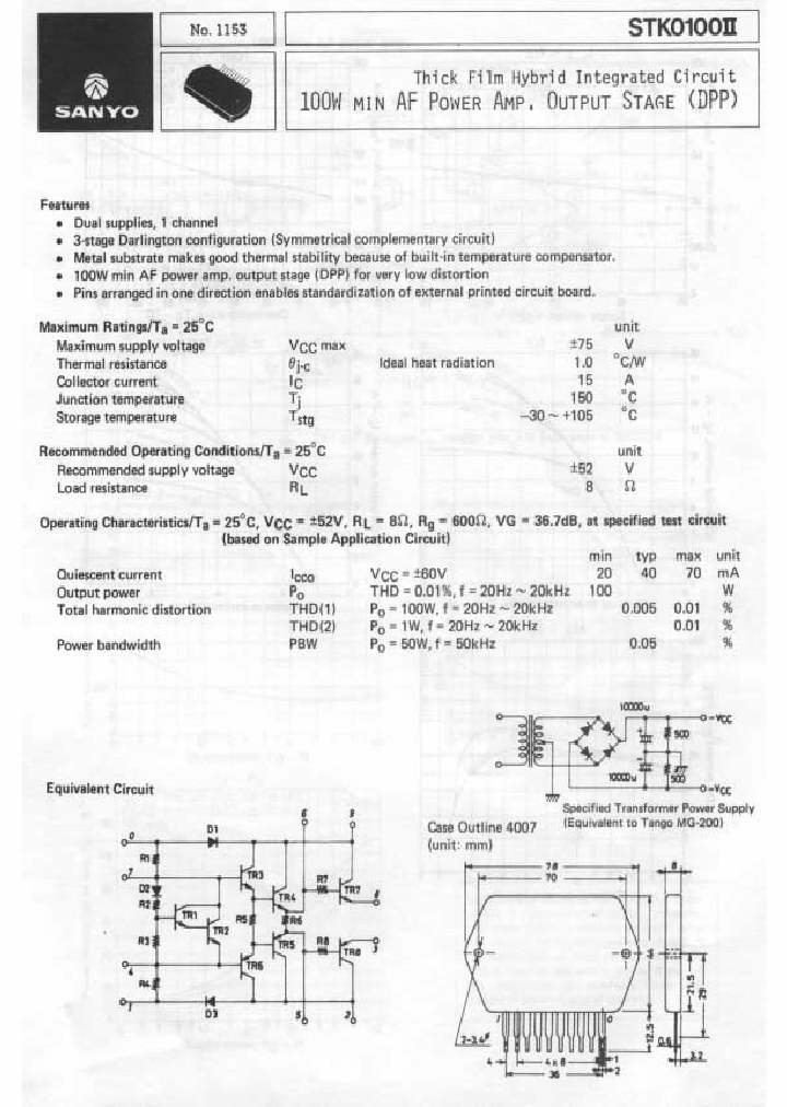 STK0100II_200131.PDF Datasheet Download