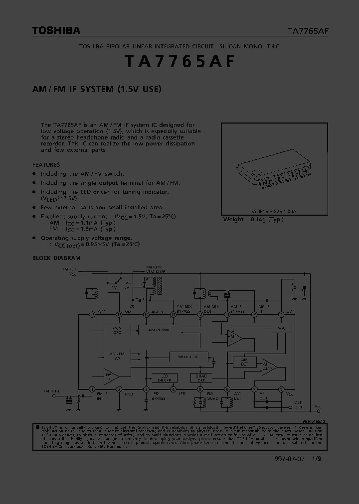 TA7765AF_358000.PDF Datasheet