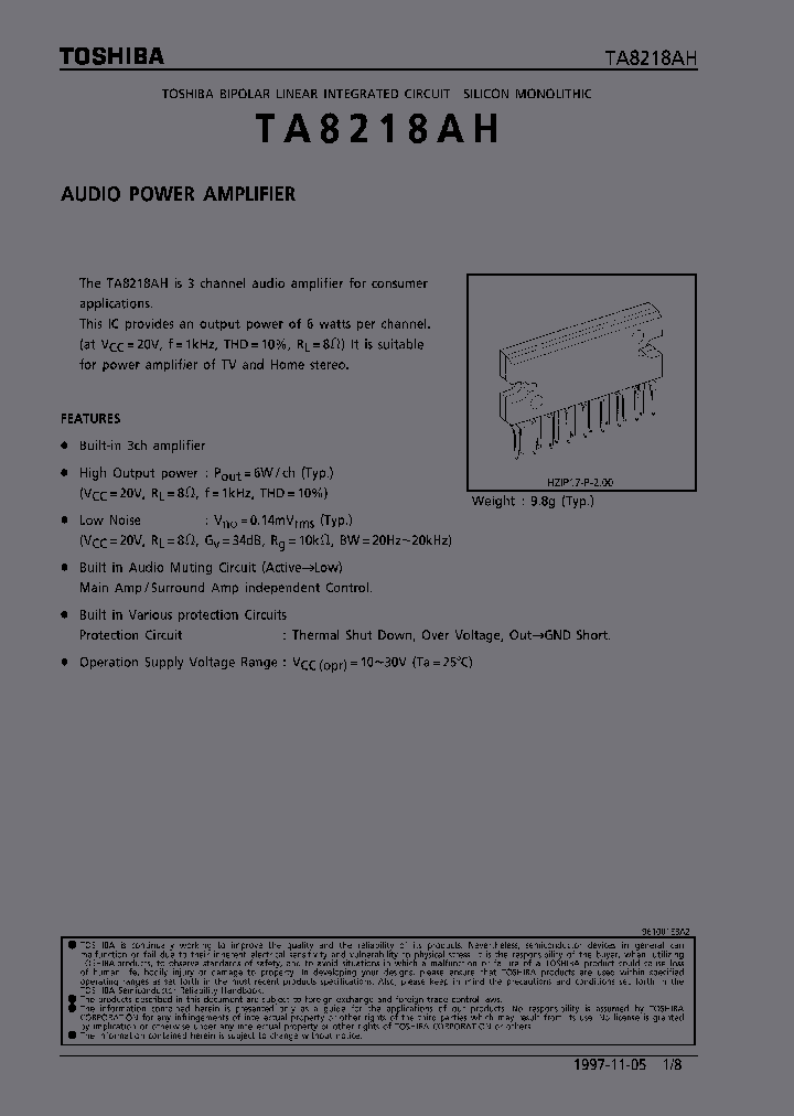 TA8218AH_130497.PDF Datasheet