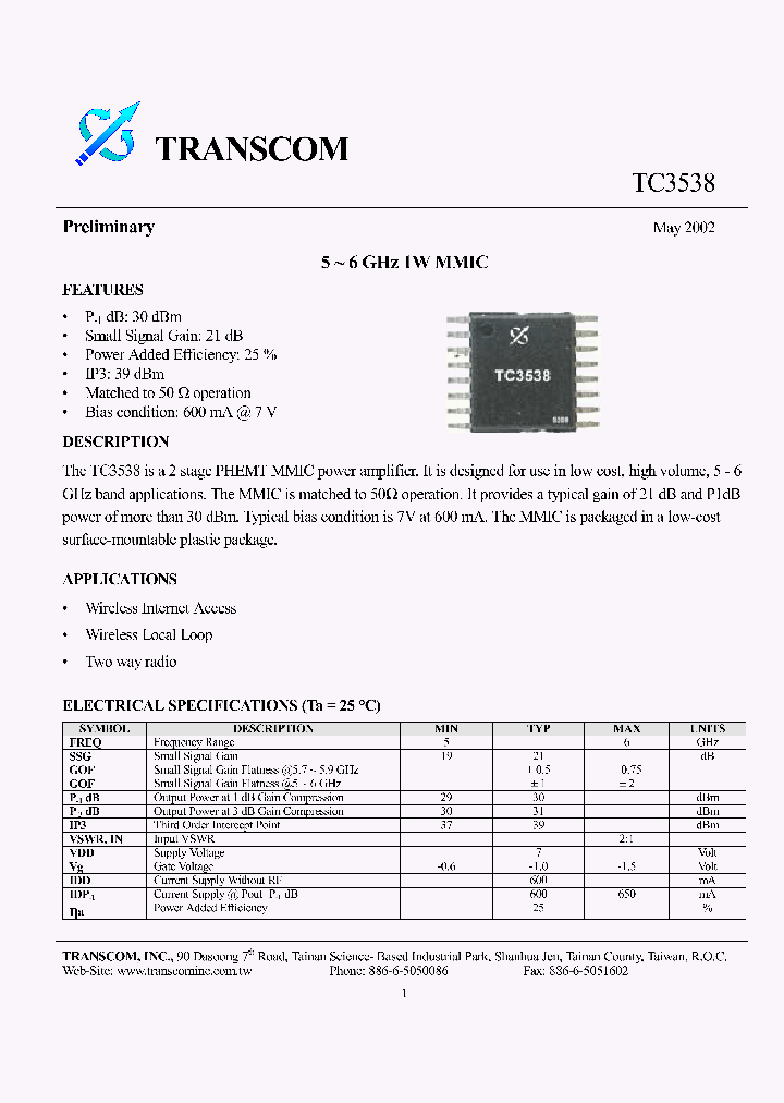 TC3538_336439.PDF Datasheet