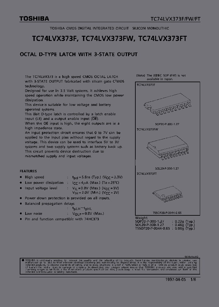 TC74LVX373_19975.PDF Datasheet