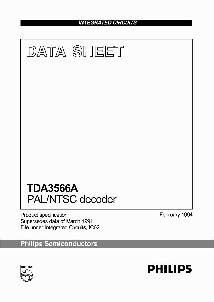 TDA3566A_203751.PDF Datasheet
