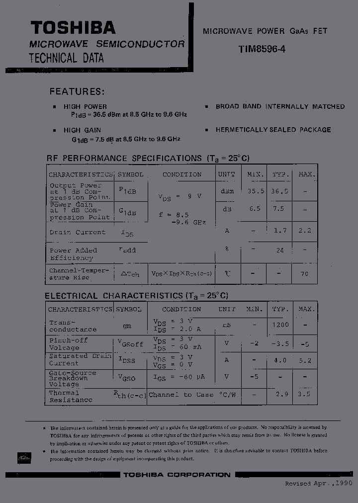 TIM8596-4_199430.PDF Datasheet