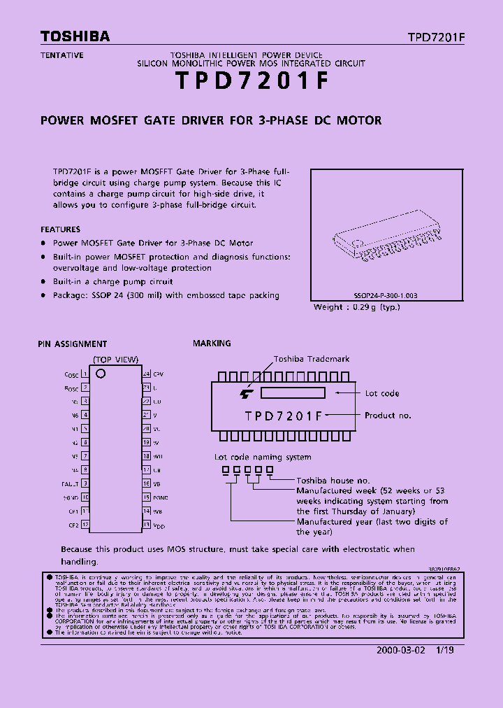 TPD7201F_350859.PDF Datasheet
