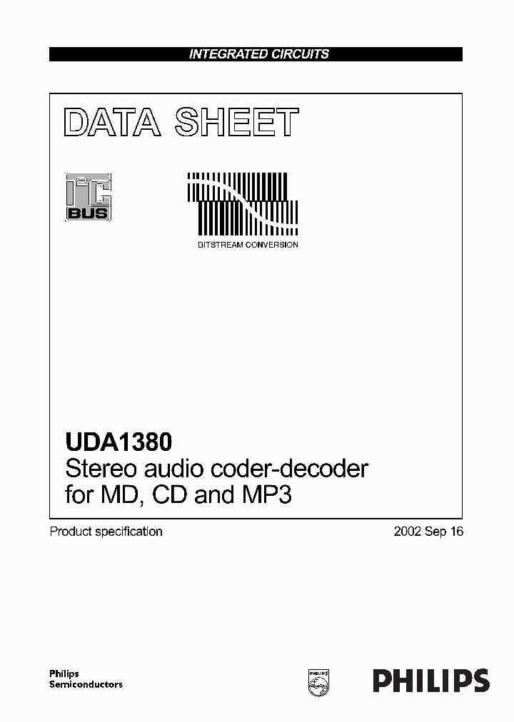 UDA1380_226507.PDF Datasheet