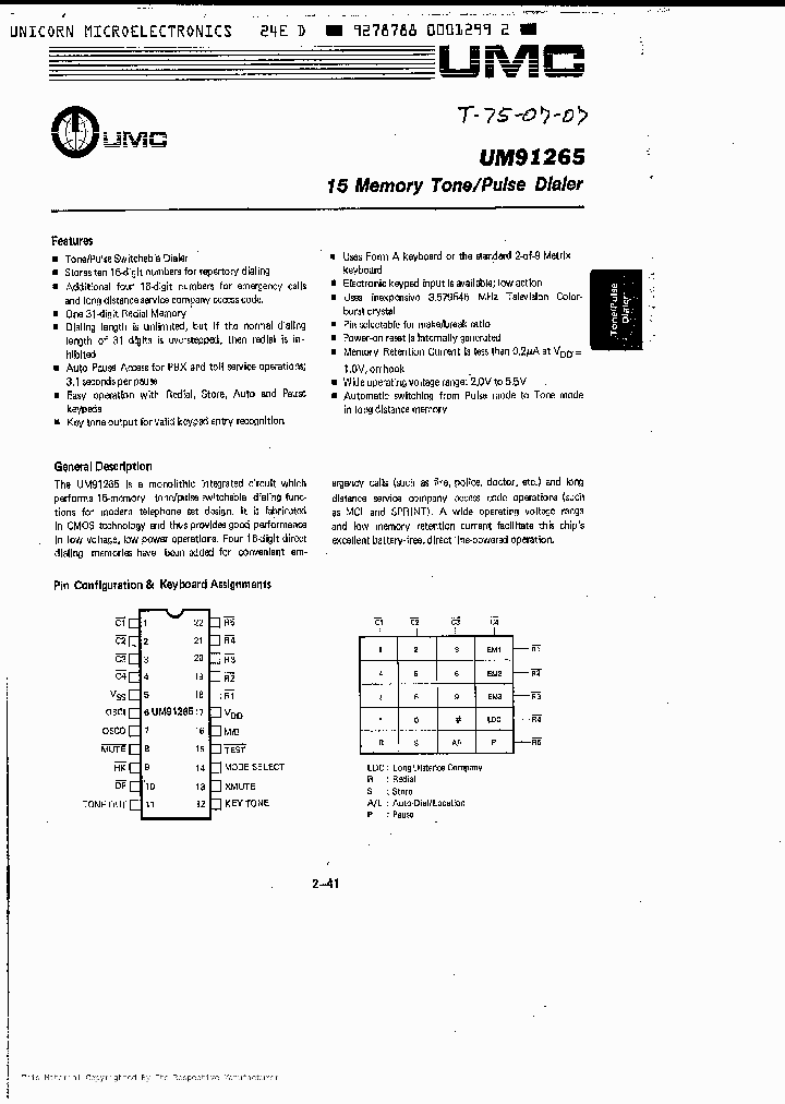 UM91265_137590.PDF Datasheet