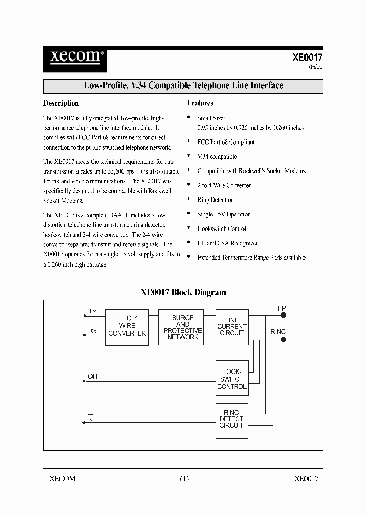 XE0017_357726.PDF Datasheet