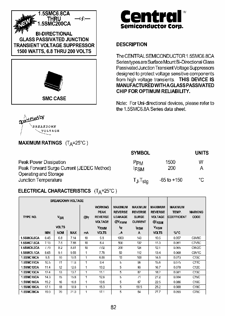 15SMC82CA_377796.PDF Datasheet