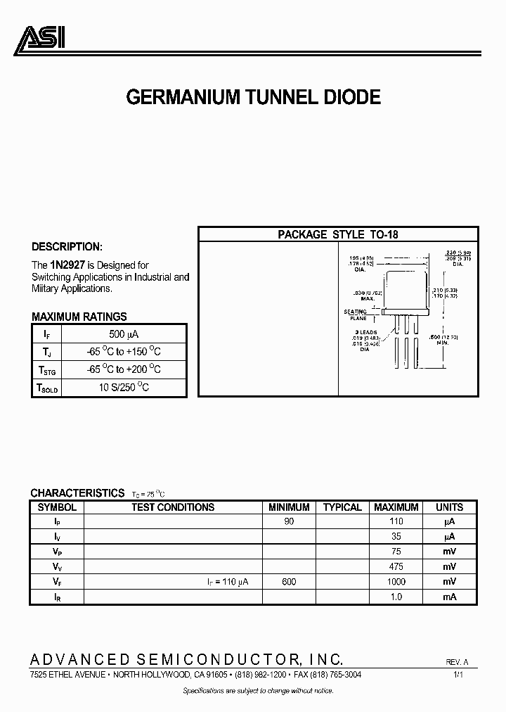 1N2927_420488.PDF Datasheet