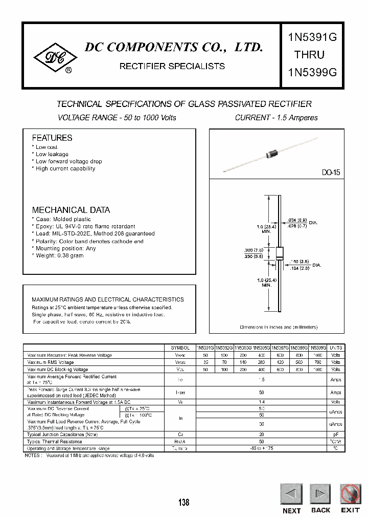 1N5394G_391397.PDF Datasheet