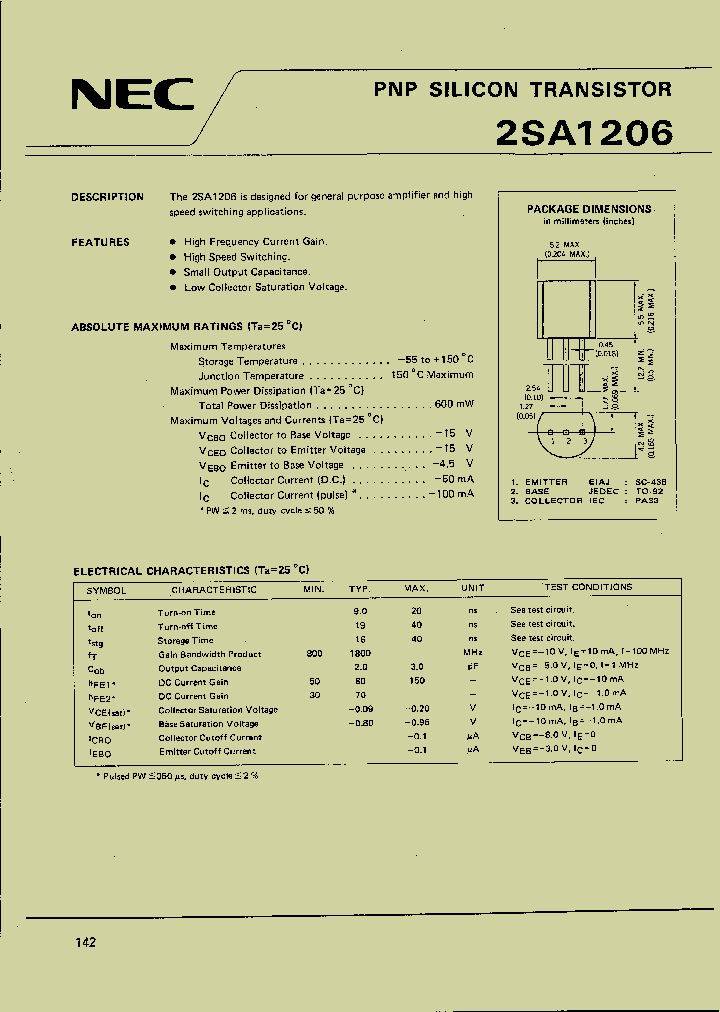 2SA1206_406194.PDF Datasheet