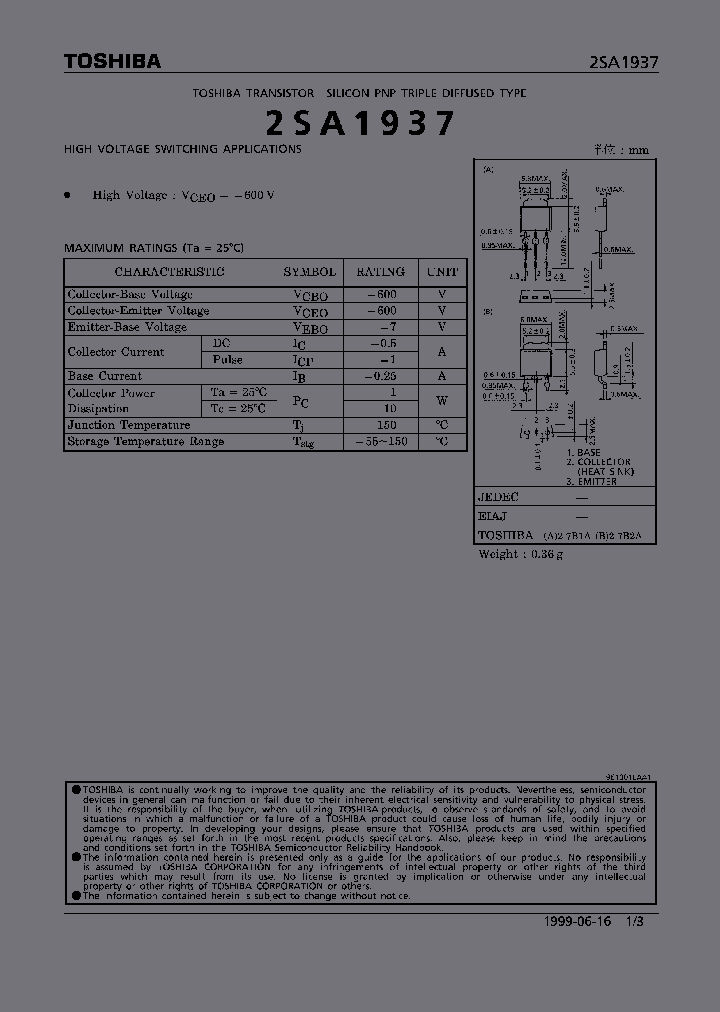 2SA1937_402037.PDF Datasheet