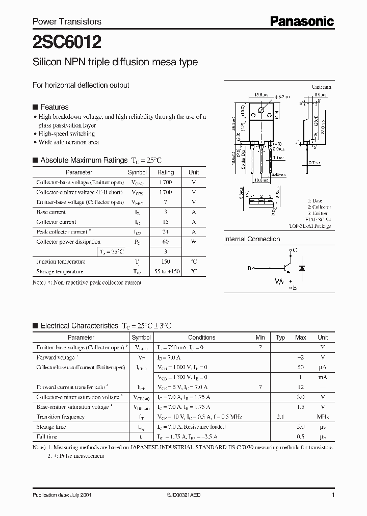 2SC6012_413815.PDF Datasheet