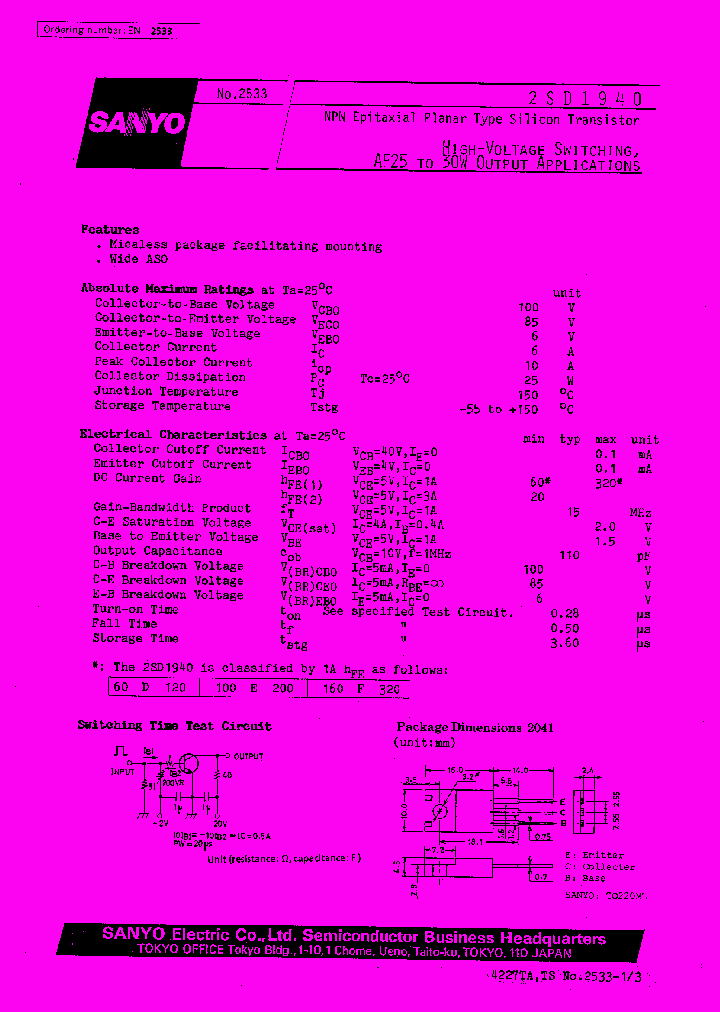 2SD1940_428698.PDF Datasheet