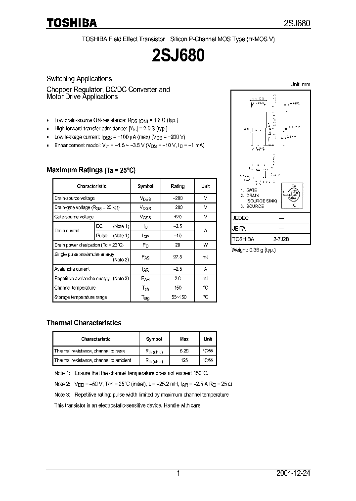 2SJ680_418139.PDF Datasheet