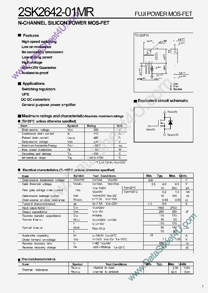 2SK2642-01MR_394531.PDF Datasheet