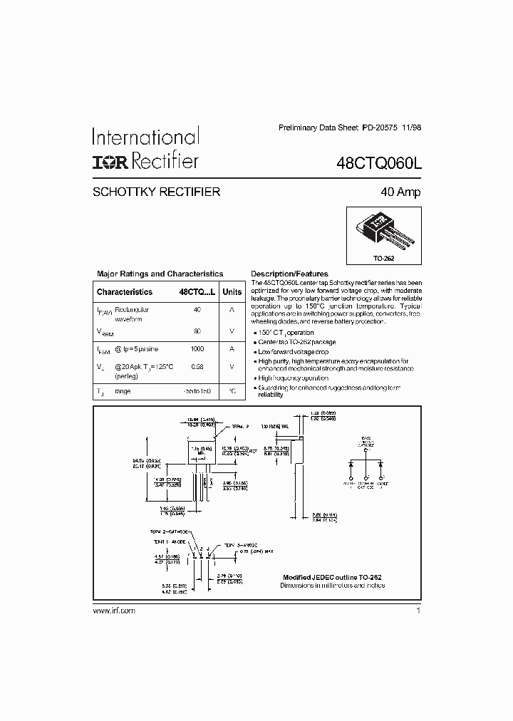 48CTQ060L_421609.PDF Datasheet