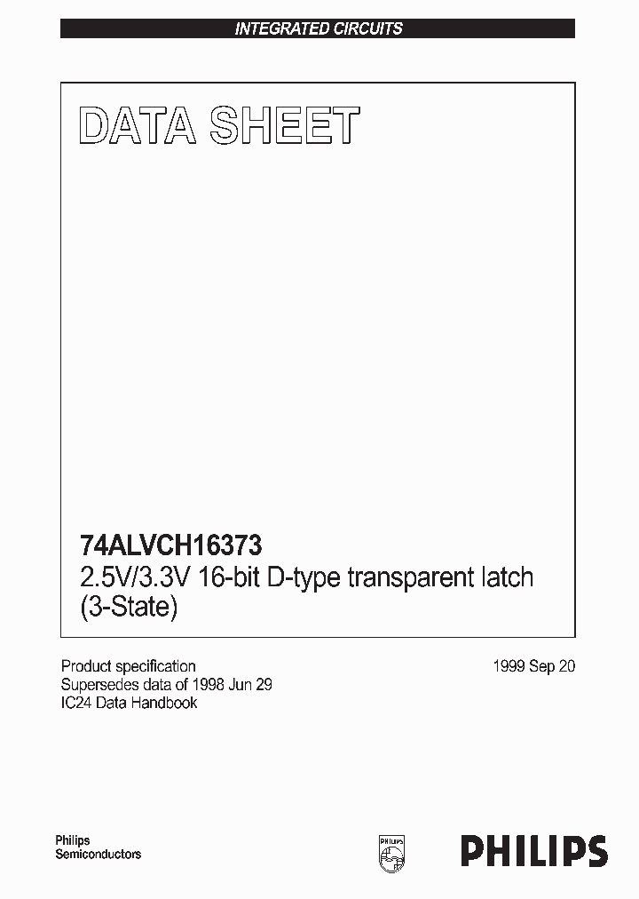 ACH16373DL_412538.PDF Datasheet