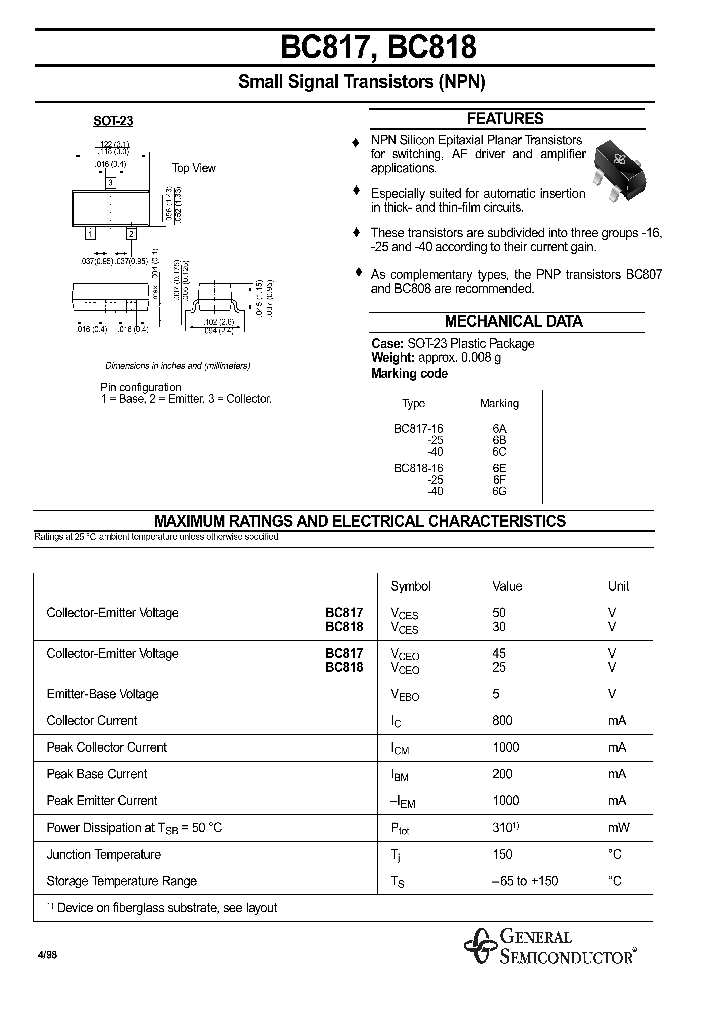 BC818_404733.PDF Datasheet