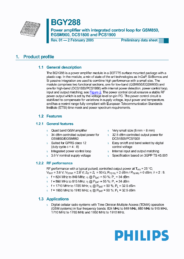 BGY288_402153.PDF Datasheet