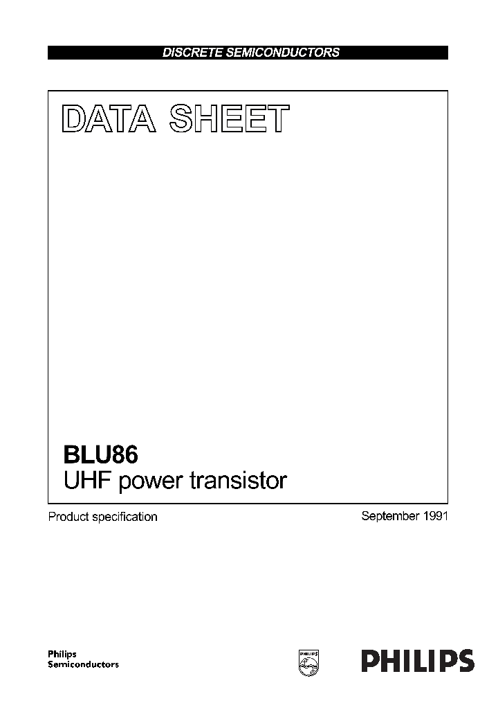 BLU86_405381.PDF Datasheet
