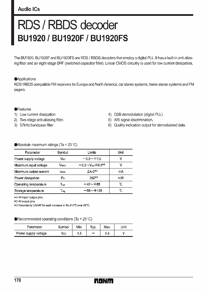 BU1920FS_391389.PDF Datasheet