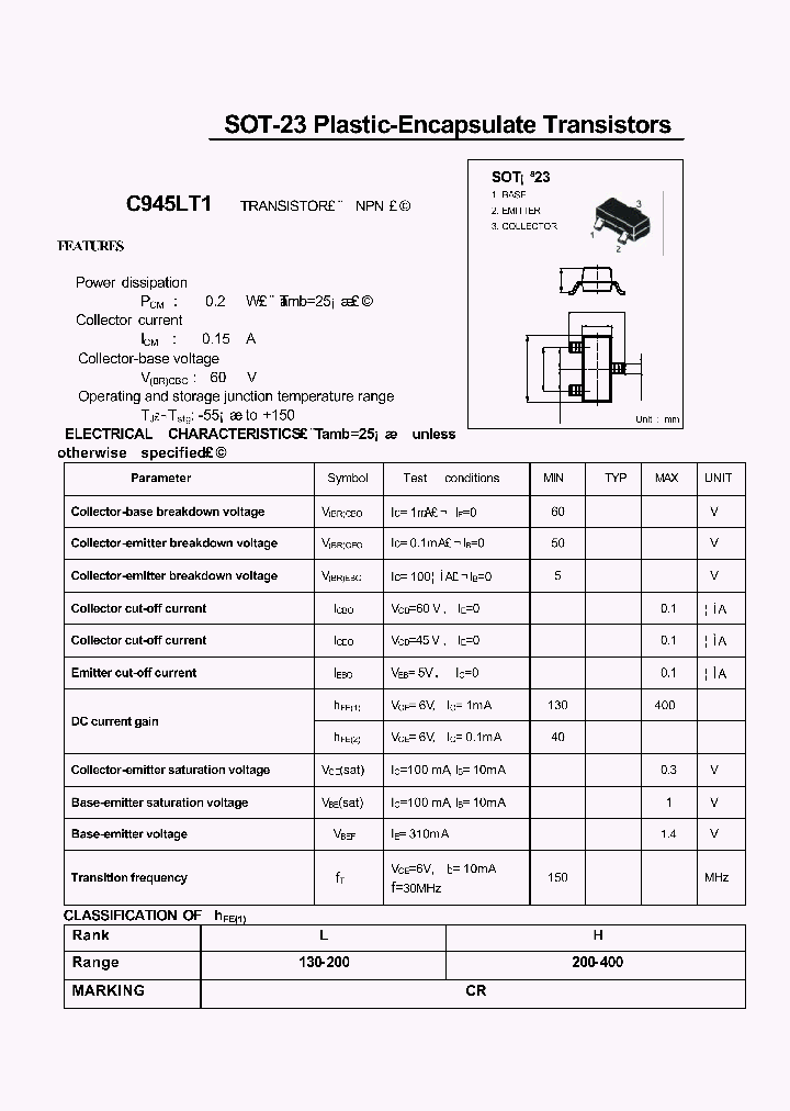 C945LT1_423213.PDF Datasheet