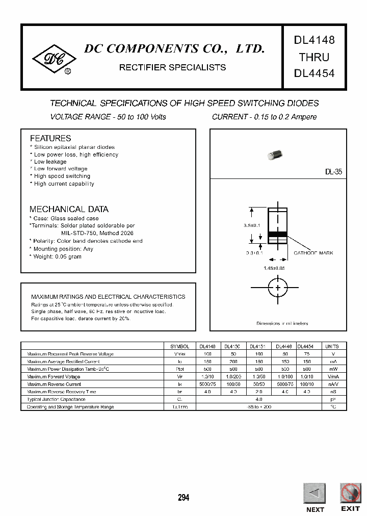 DL4448_420355.PDF Datasheet